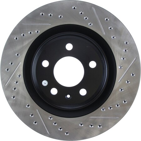 Centric Parts Sport Drilled/Slotted Brake Rotor, 127.33137L 127.33137L